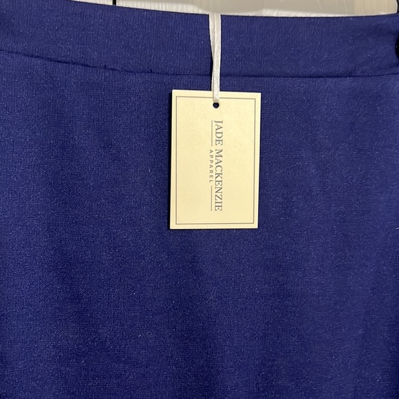 Jade Makenzie Apparel Women’s Ladies Riley Lined Skirt Modest Royal Blue Size XS - Picture 5 of 10